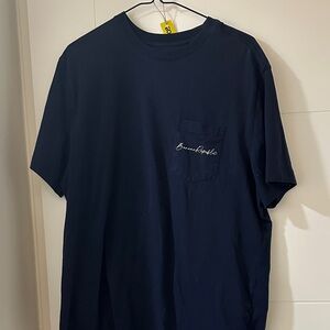 Banana Republic Dark Blue Short Sleeve Tee